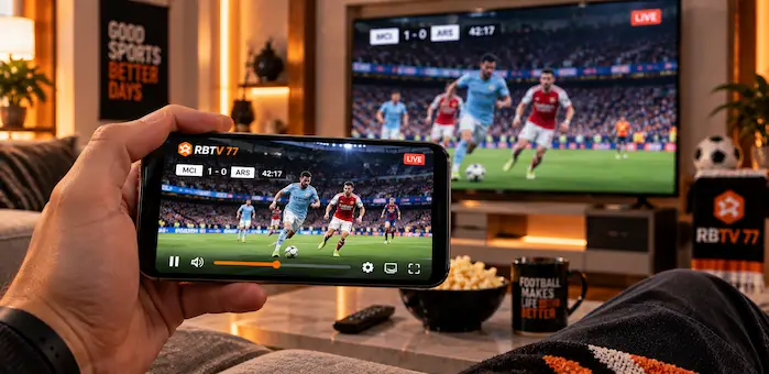 RBTV 77 live streaming bola