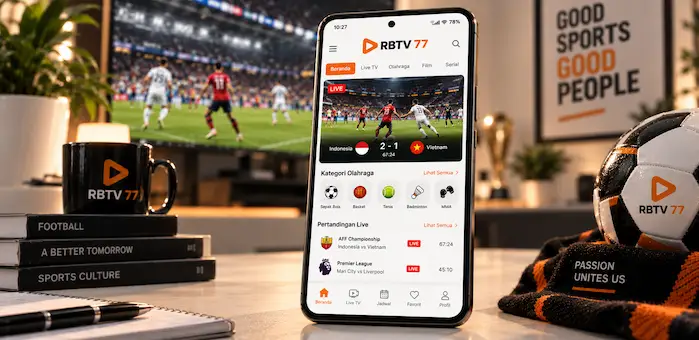RBTV 77 pada smartphone Android