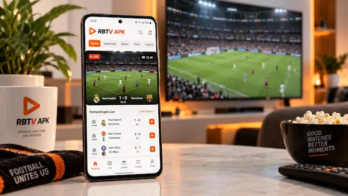 RBTV APK untuk streaming olahraga