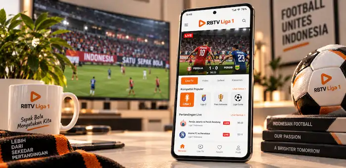 RBTV Liga 1 untuk streaming pertandingan