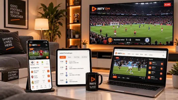 RBTV Live di berbagai perangkat